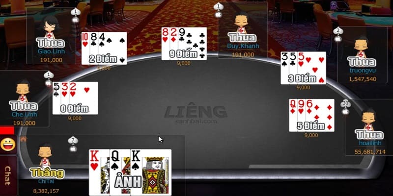 Cách vận dụng cách chơi bài Liêng hiệu quả