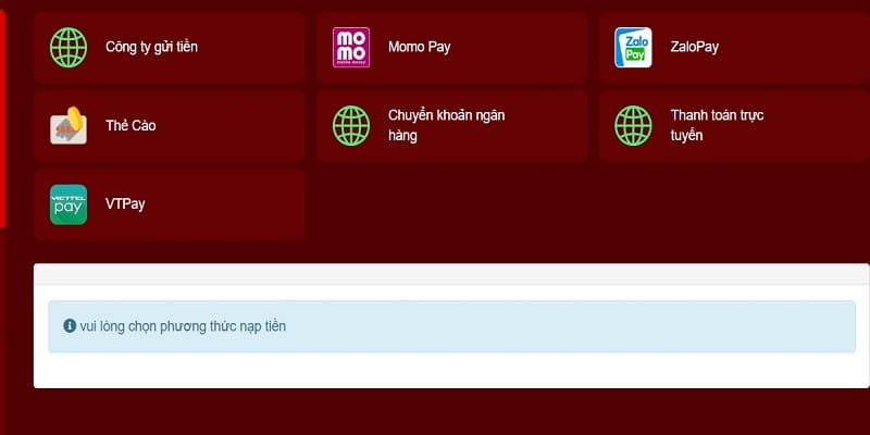 Lợi ích của việc nạp tiền 333666