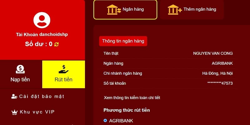 Các yêu cầu và điều kiện cần lưu ý khi rút tiền 333666