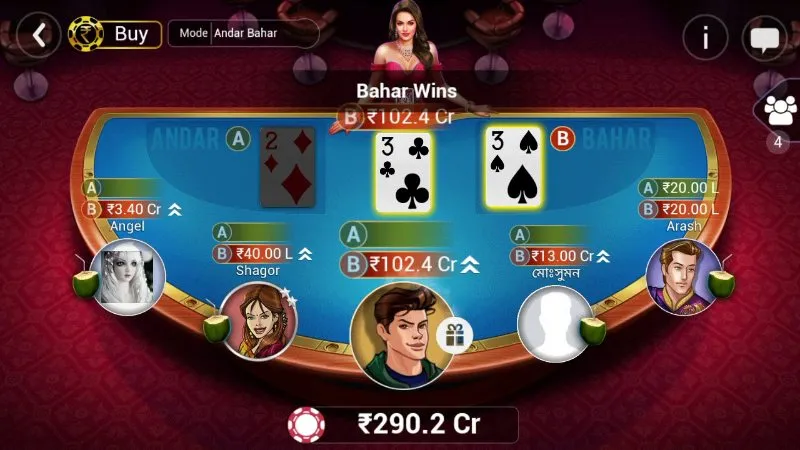 Cách chơi Andar Bahar hiệu quả khi cược phù hợp